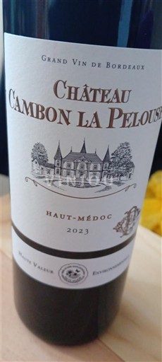 Bordeaux Haut-Médoc Château Cambon La Pelouse 2023
