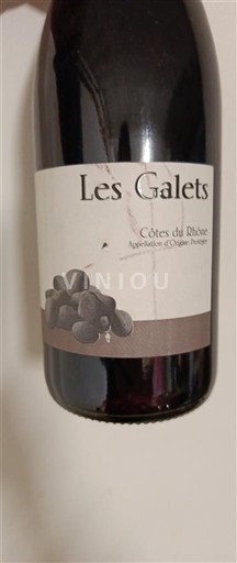 Rona dolina Côtes-du-Rhône Les Galets Sélection vieilles vignes 2015