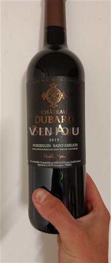 Bordeaux Puisseguin-Saint-Émilion Château Dubard Bel-Air Vieilles vignes 2019