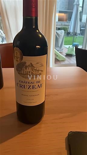 Burdeos Pessac-Léognan Château Cruzeau 2020