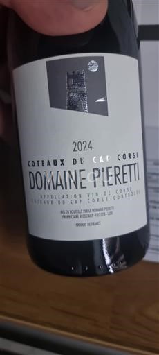 Corse Coteaux du Cap Corse Domaine Pieretti 2024