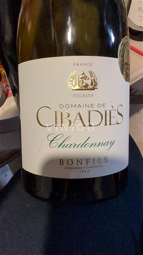 Languedoc-Roussillon Pays d'Oc Domaine Cibadiès Chardonnay 2024