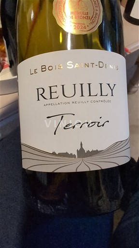 Loirevallei Reuilly Le Bois Saint-Denis Terroir 2023