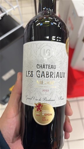 Bordeaux Médoc Château Les Gabriaux 2022