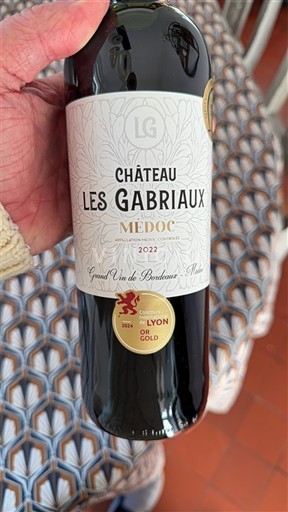 Bordeaux Médoc Château Les Gabriaux 2022