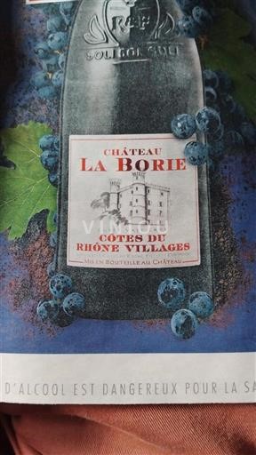 Rhône Valley Côtes du Rhône Villages Château La Borie 2024