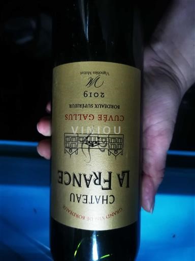 Bordeaux Bordeaux Supérieur Château La France Gallus 2019