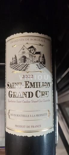 Bordeaux Saint-Émilion Union producteur 2022