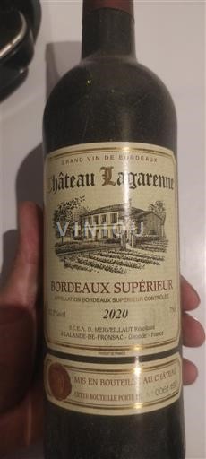 Bordeaux Bordeaux Supérieur La Garenne 2020
