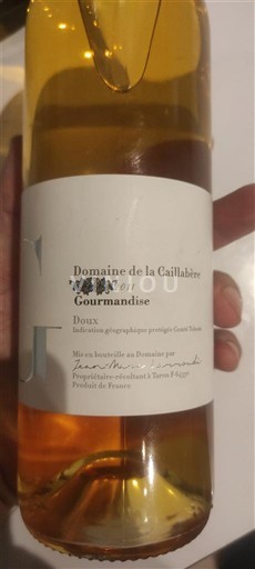 Sud-Ovest Côtes de Gascogne Domaine La Caillabère Gourmandise Senza annata
