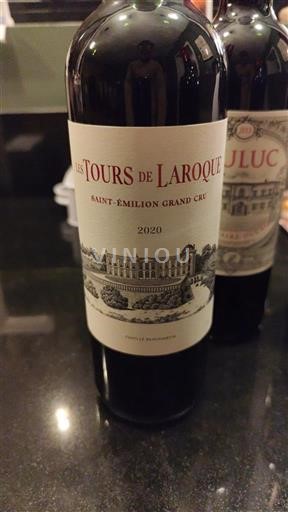 Bordeaux Saint-Émilion Grand Cru Château Laroque Les Tours de Laroque 2020