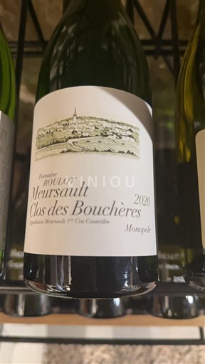Burgundy Meursault Premier Cru Domaine Roulot Clos des Bouchères 2020