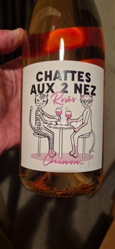 Údolí Loiry Chinon Domaine Lallay - Chattes Aux 2 Nez Chattes Aux 2 Nez 2023