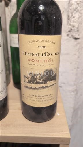 Bordeaux Pomerol Château L'Enclos 1998