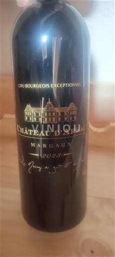 Bordeaux Margaux Cru Bourgeois Exceptionnel Château Arsac 2023