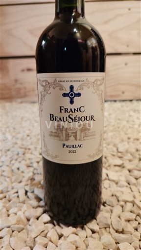 Bordeaux Pauillac Franc Beauséjour 2022