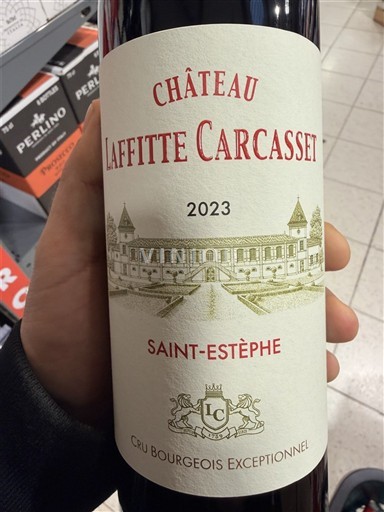 Bordeaux Saint-Estèphe Cru Bourgeois Château Laffitte Carcasset 2023