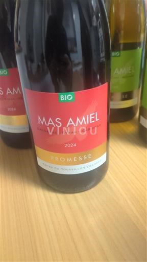 Roussillon Côtes du Roussillon Villages Mas Amiel Promesse 2024