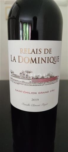 Bordeaux Saint-Émilion Grand Cru Grand Cru Relais de La Dominique Relais de La Dominique 2019
