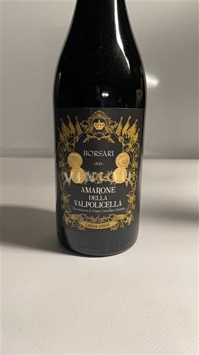Vin Rouge sec Borsari 2021 Italie Vénétie Amarone della Valpolicella DOCG