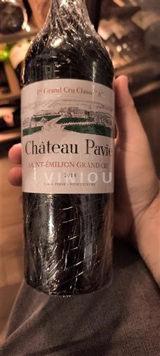 Bordeaux Saint-Émilion Grand Cru Premier Grand Cru Classé A Château Pavie 2018