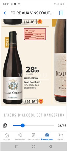Bourgondië Aloxe-Corton Jean Bouchard 2023