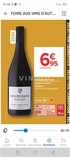 Bourgondië Bourgogne Domaine Laurent Chardigny 2024