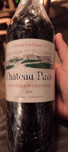 Bordeaux Saint-Émilion Grand Cru Château Pavie 2019