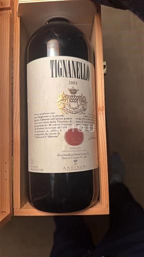 Vin Rouge sec Tignanello Antinori 2004 Italie Toscane DOC