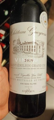 Bordeaux Saint-Émilion Grand Cru Grand Cru Château Gueyrosse 2019