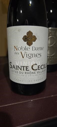 Valle del Rodano Côtes-du-rhône-villages Noble Dame des Vignes Sainte Cécile Senza annata