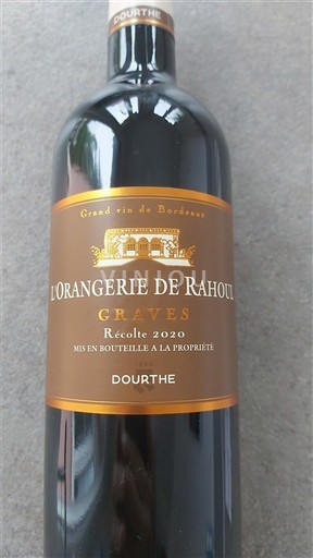 Bordeaux Graves L'Orangerie de Rahoul 2020