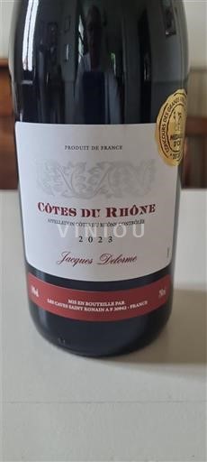 Rhône-dalen Côtes-du-Rhône Jacques Delorme 2023
