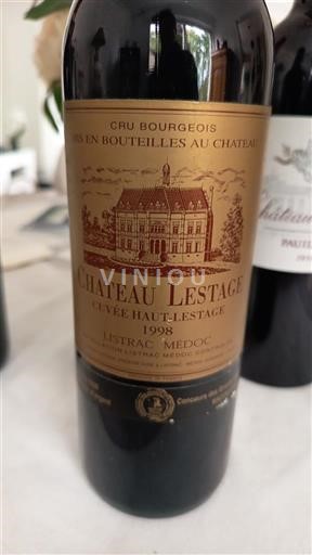 Bordeaux Listrac-Médoc Château Lestage Cuvee Haut-Lestage 1998
