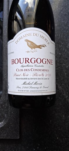 Burgundsko Grand Cru Domaine Merle Clos des Condemines 2015