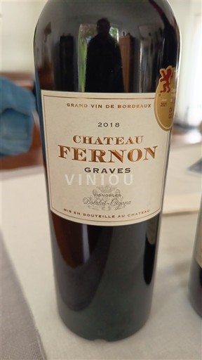 Bordeaux Graves Château Fernon 2018