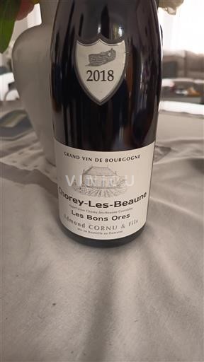 Vin Rouge sec Les Bons Ores Edmond Cornu & Fils 2018 France Bourgogne Chorey-lès-beaune AOC