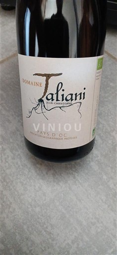 Languedoc-Roussillon Pays d'Oc Domaine Taliani Jean-Christophe Non-Vintage