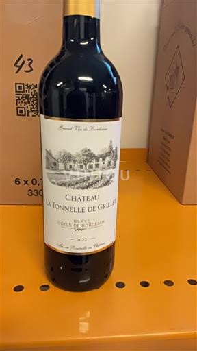 Bordeaux Blaye-côtes-de-bordeaux Château La Tonnelle de Grillet 2021