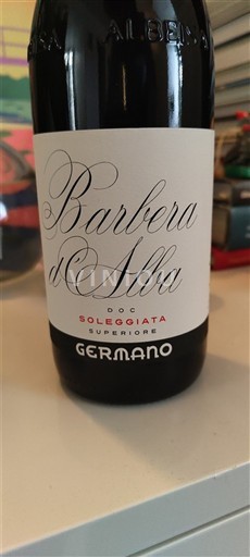 Piemonte Barbera d'Alba Germano Soleggiata 2022