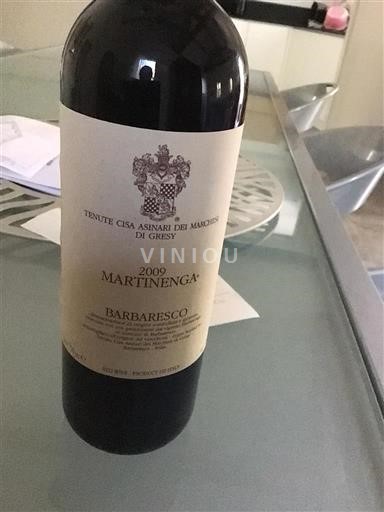 Piedmont Wines Barbaresco Tenute Cisa Asinari dei Marchesi di Grésy Martinenga 2009