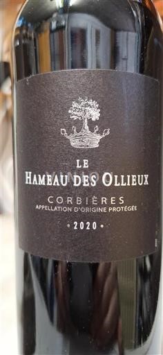 Languedoc Corbières Le Hameau des Ollieux 2020