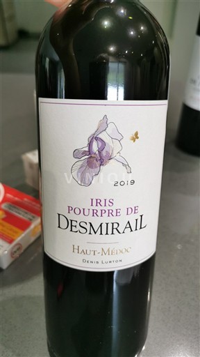 Bordeaux Haut-Médoc Desmirail Iris Pourpre de Desmirail 2019