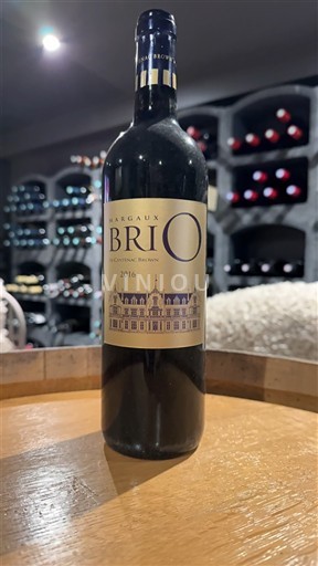 Bordeaux Margaux Brio de Cantenac Brown 2016