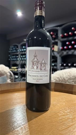 Bordeaux Saint-Estèphe Pagodes de Cos 2017