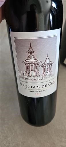 Burdeos Saint-Estèphe Pagodes de Cos 2017