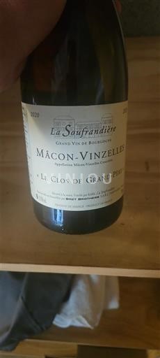 Bourgondië Mâcon en mâcon-dorpen La Soufrandière Le Clos de Grand-Père 2020