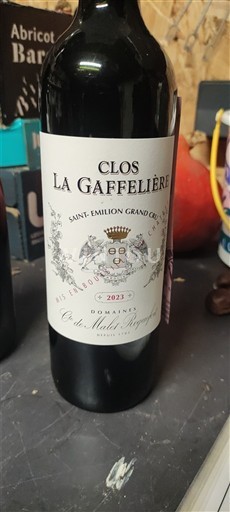 Bordeaux Saint-Émilion Grand Cru Grand Cru Clos La Gaffelière 2023