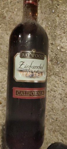 Kalifornische AVA Nicht spezifiziert Baywood Zinfandel 2005