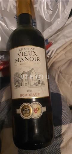 Bordeaux Château Vieux Manoir 2022